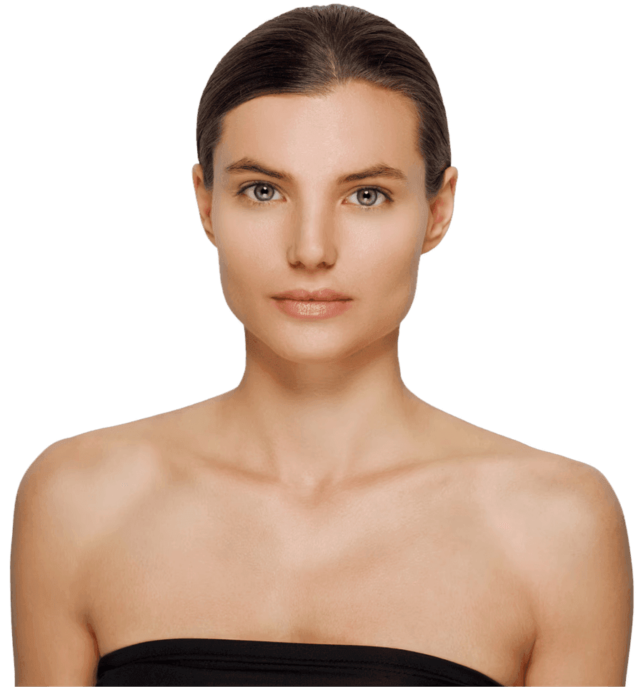 Face treatment area map